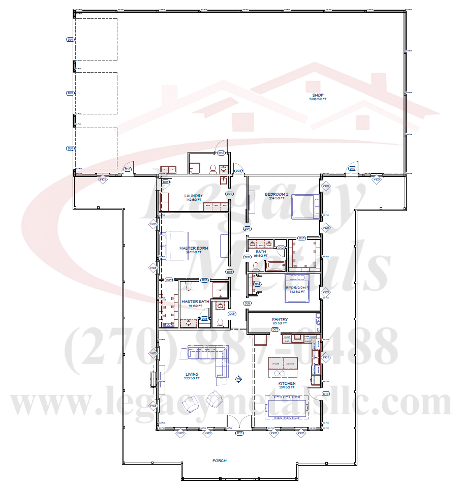 Carter House Plan