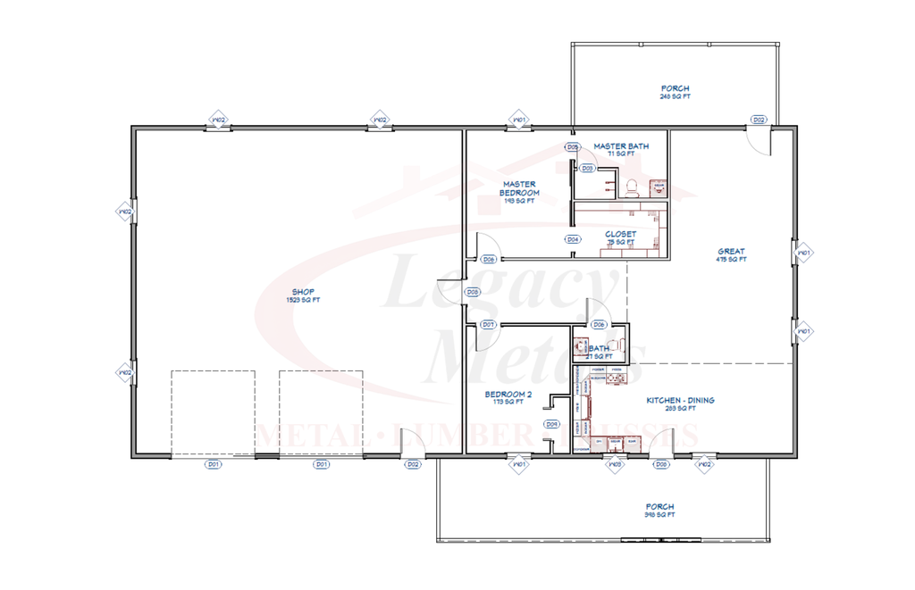 Smith House Plan