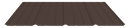 26 Ga. Brown Tuff Rib with Condenstop