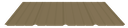 26 Ga. Buckskin Tuff Rib with Condenstop