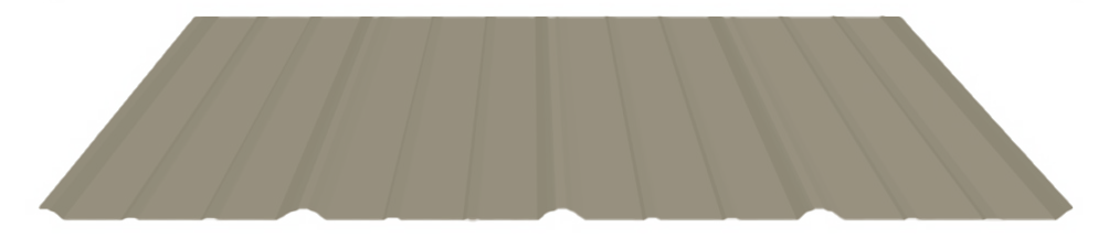 26 Ga. Clay Tuff Rib with Condenstop