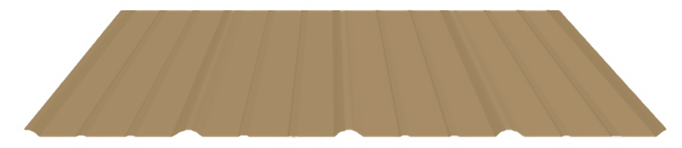 29 Ga. Sierra Tan Tuff Rib with Condenstop