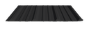 26 Ga. Gloss Black PBR-Panel with Condenstop