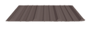 26 Ga. Brown PBR-Panel with Condenstop