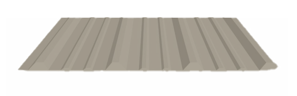 26 Ga. Clay PBR-Panel with Condenstop