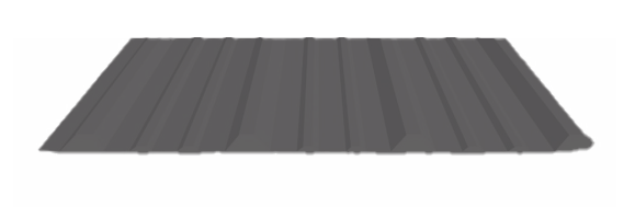 26 Ga. County Charcoal PBR-Panel with Condenstop