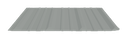 26 Ga. Light Gray PBR-Panel with Condenstop