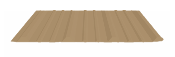 26 Ga. Sierra Tan PBR-Panel with Condenstop