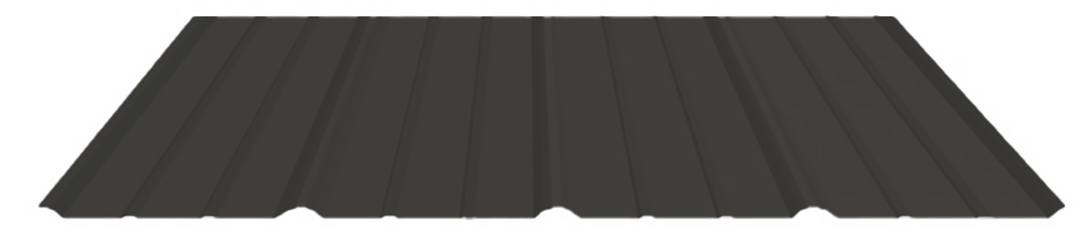 26 Ga. Bronze Tuff Rib