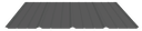 26 Ga. County Charcoal Tuff Rib