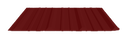 26 Ga. Dark Red PBR-Panel