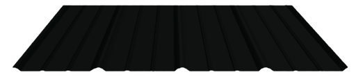 26 Ga. Gloss Black Tuff Rib