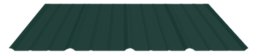 26 Ga. Forest Green Tuff Rib