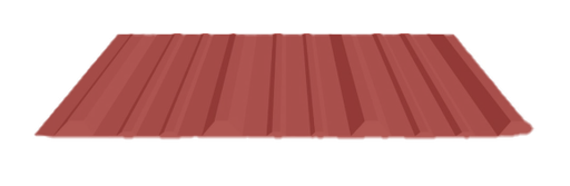 26 Ga. Bright Red PBR-Panel