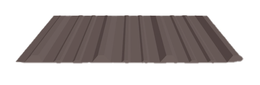 26 Ga. Brown PBR-Panel