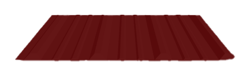 26 Ga. Dark Red PBR-Panel