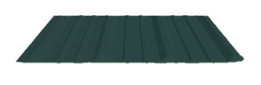 26 Ga. Forest Green PBR-Panel