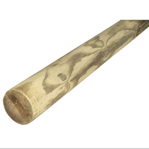 [PTFP58] Pressure Treated True Round Fence Post 5" x 8'