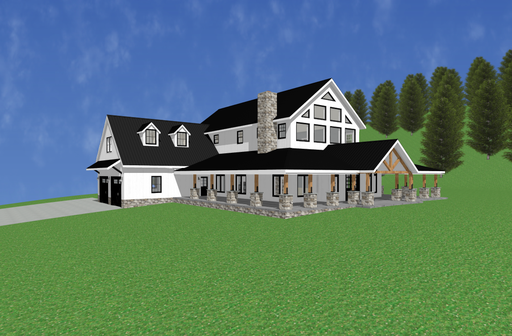 Peaceful Valley House Plan 5142